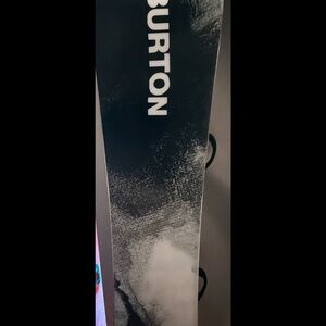 Burton 145cm Snowboard w/ Step-On Bindings – Like New – Used 2x